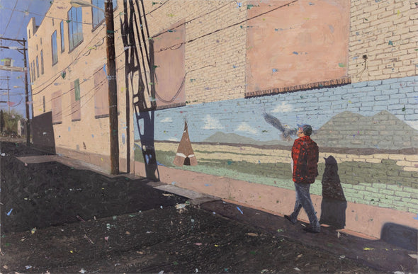 SOLD OUT - "Jesse Walking Down Alley"